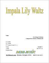 Impala Lily Waltz Orchestra sheet music cover